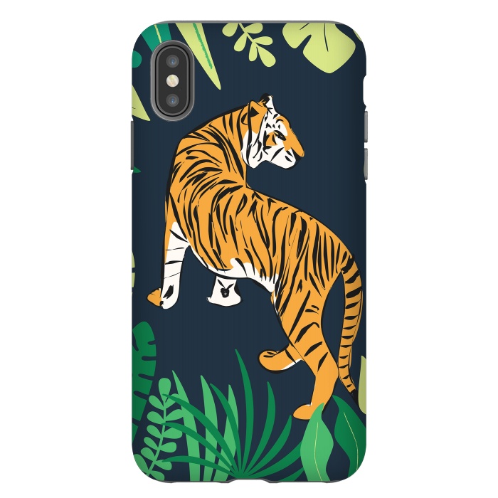 iPhone Xs Max StrongFit Tiger 015 by Jelena Obradovic