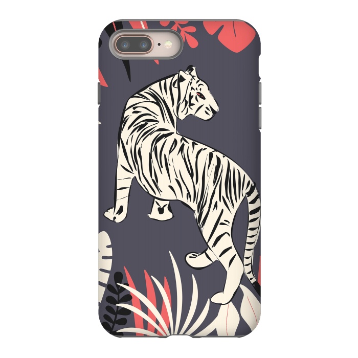 iPhone 7 plus StrongFit Tiger 017 by Jelena Obradovic
