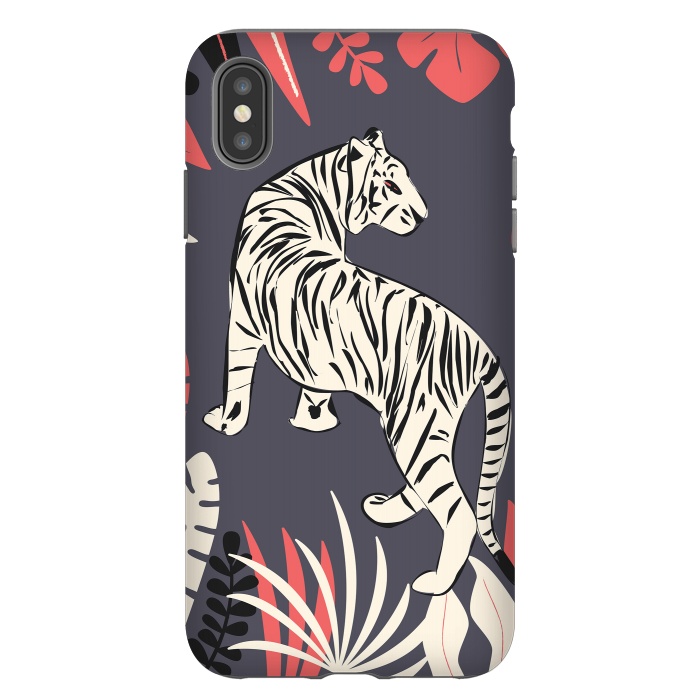 iPhone Xs Max StrongFit Tiger 017 by Jelena Obradovic