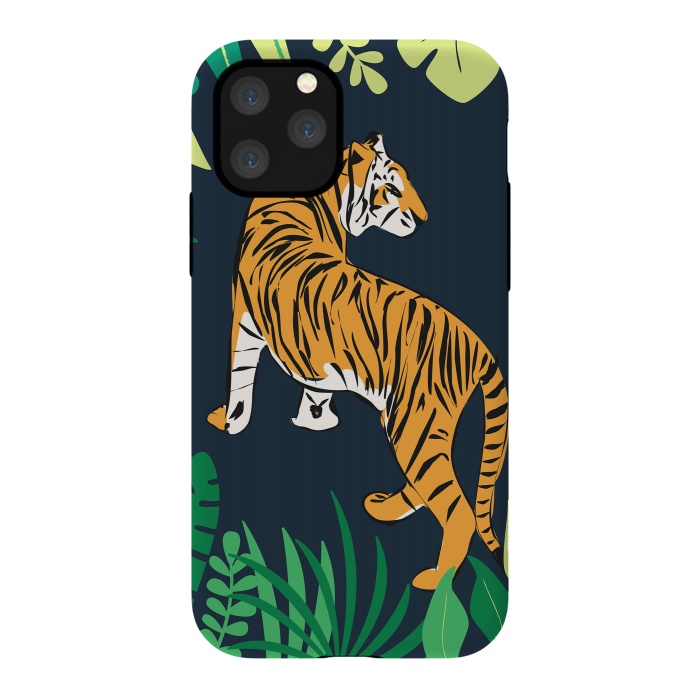 iPhone 11 Pro StrongFit Tiger 015 by Jelena Obradovic