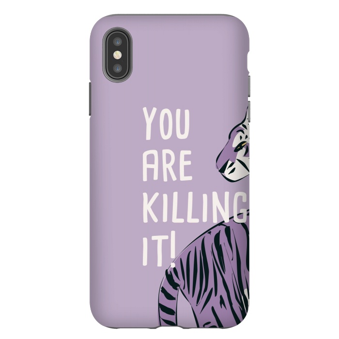 iPhone Xs Max StrongFit You are killing it, purple by Jelena Obradovic