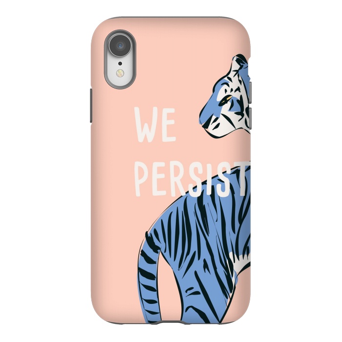 iPhone Xr StrongFit We persist! Pink by Jelena Obradovic