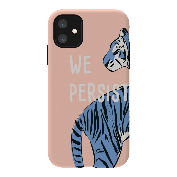 iPhone 11 StrongFit We persist! Pink by Jelena Obradovic