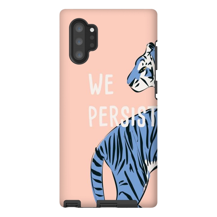 Galaxy Note 10 plus StrongFit We persist! Pink by Jelena Obradovic