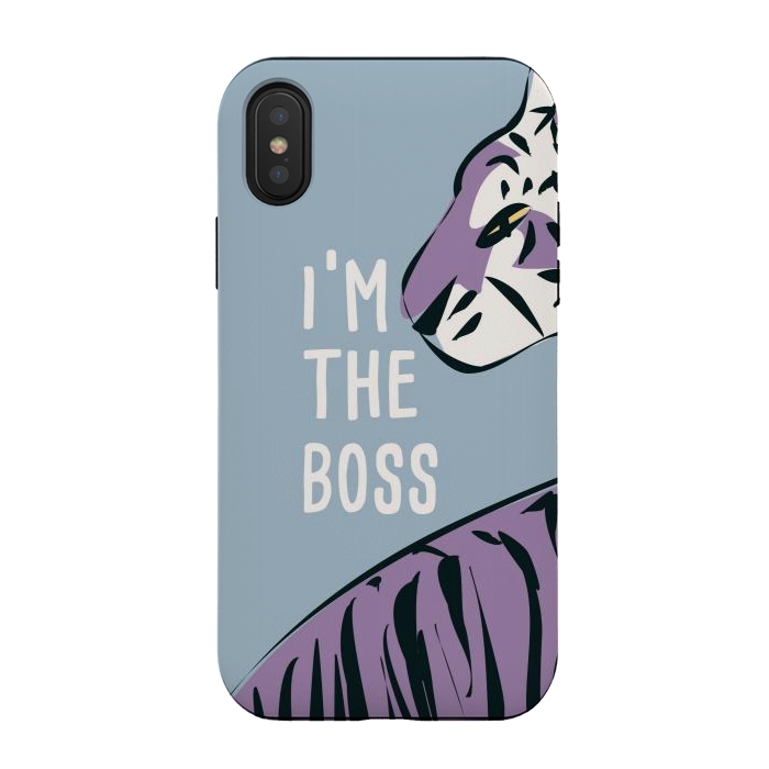 iPhone Xs / X StrongFit I'm the boss by Jelena Obradovic