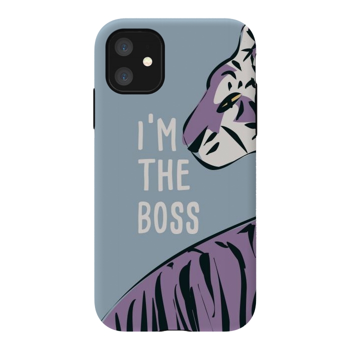iPhone 11 StrongFit I'm the boss by Jelena Obradovic
