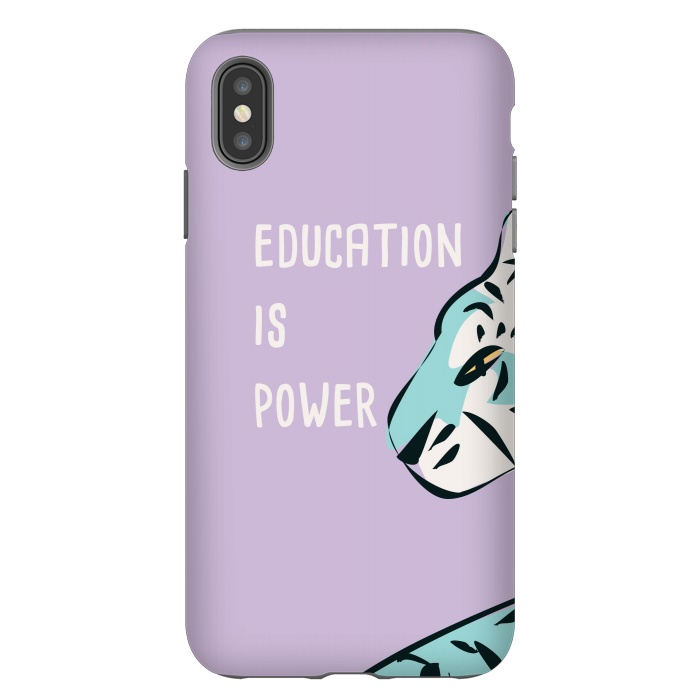 iPhone Xs Max StrongFit Education is power by Jelena Obradovic