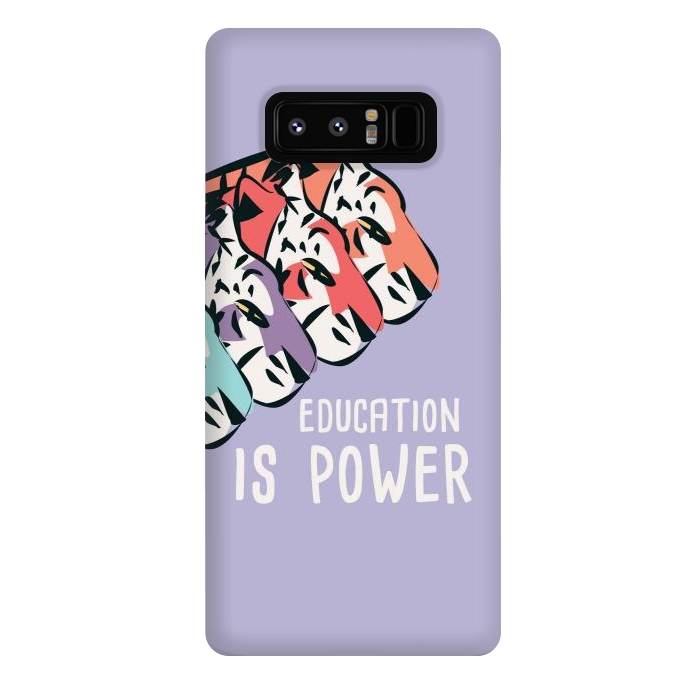 Galaxy Note 8 StrongFit Education is power, tigers by Jelena Obradovic