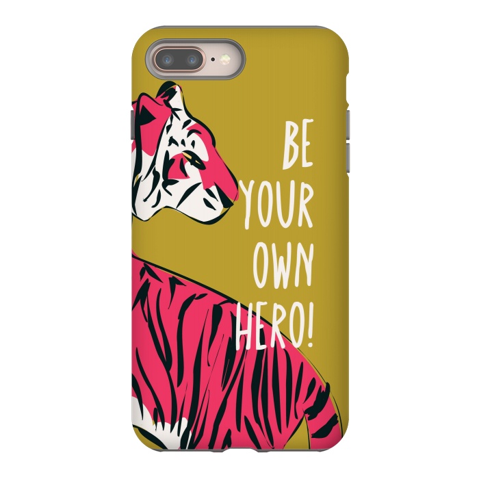 iPhone 7 plus StrongFit Be your own hero by Jelena Obradovic