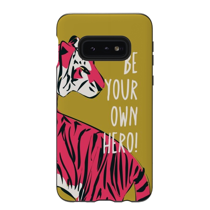 Galaxy S10e StrongFit Be your own hero by Jelena Obradovic