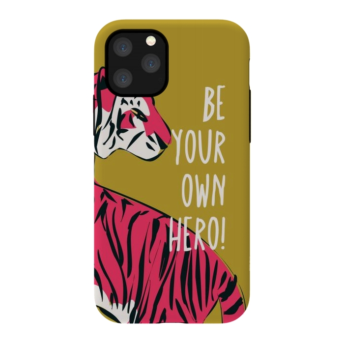 iPhone 11 Pro StrongFit Be your own hero by Jelena Obradovic