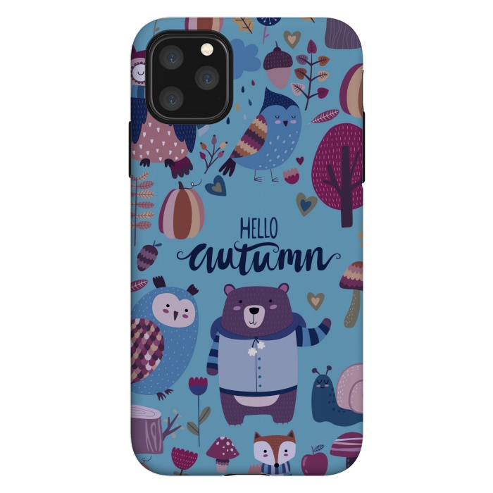 iPhone 11 Pro Max StrongFit Autumn In Cold Colors by ArtsCase