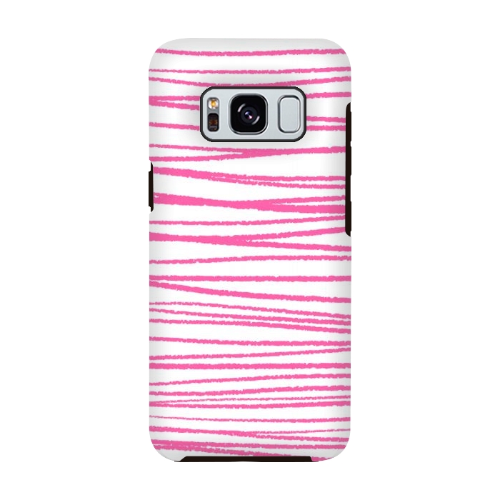 Galaxy S8 StrongFit Pink Threads by Martina