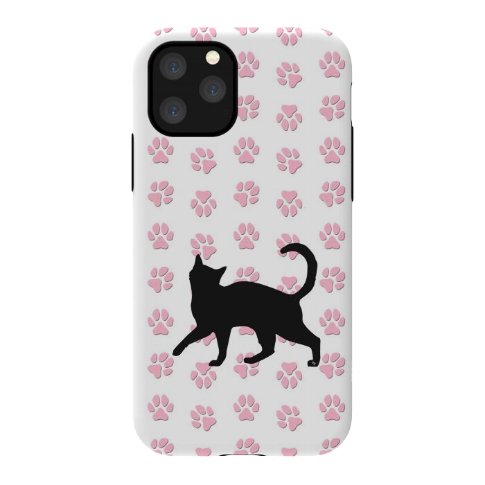 iPhone 11 Pro StrongFit Kitty Cat by Martina