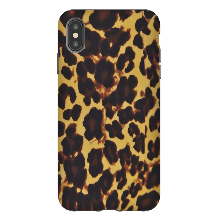 iPhone Xs Max StrongFit Exotic-ReAL LeOparD by ''CVogiatzi.
