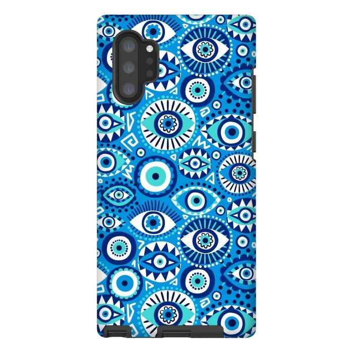 Galaxy Note 10 plus StrongFit Evil eye by Laura Grant