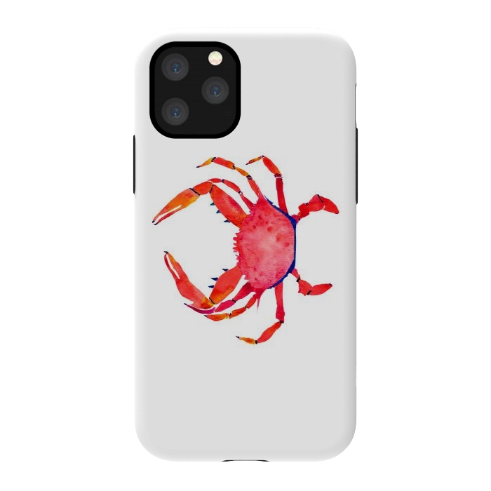 iPhone 11 Pro StrongFit Red Crab by Amaya Brydon