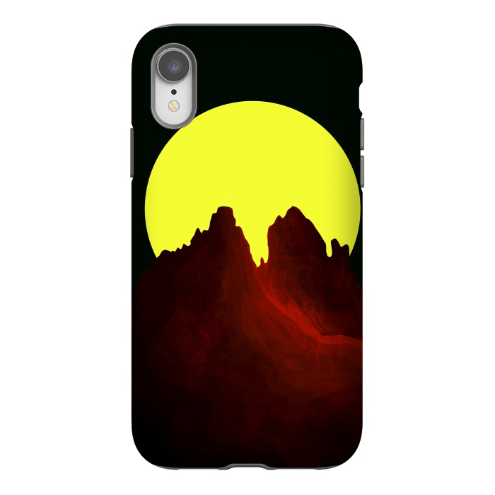 iPhone Xr StrongFit The great yellow moon by Steve Wade (Swade)