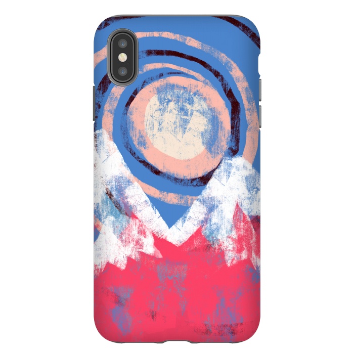 iPhone Xs Max StrongFit The swirling moon by Steve Wade (Swade)