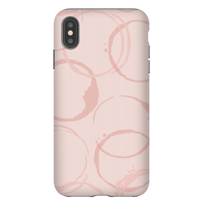 iPhone Xs Max StrongFit Coffee Stains by Martina