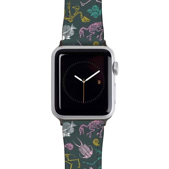 Watch 38mm / 40mm Strap PU leather Dinosaurs by Tishya Oedit