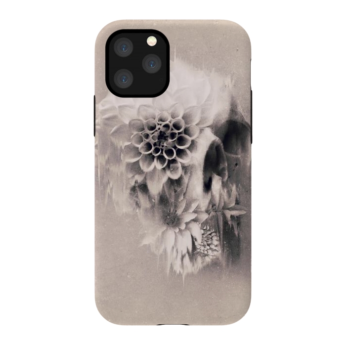 iPhone 11 Pro StrongFit Decay Skull by Ali Gulec