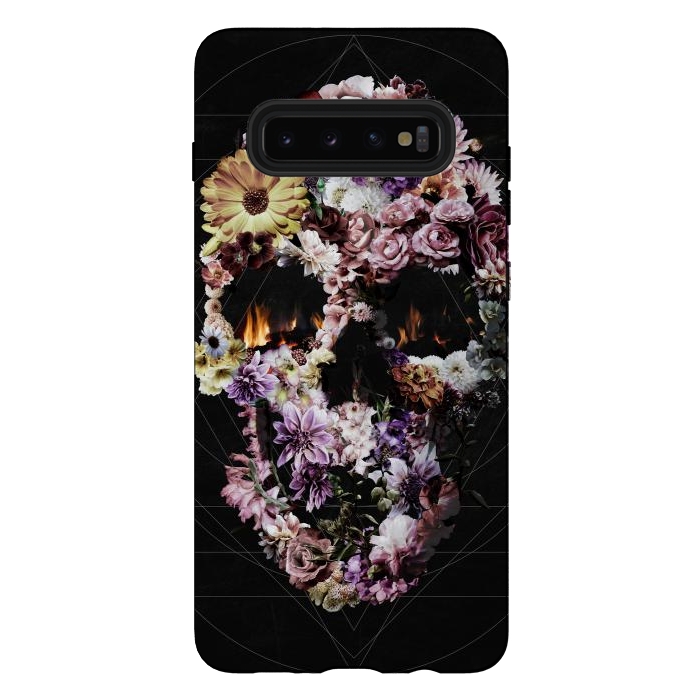 Galaxy S10 plus StrongFit Upland Skull by Ali Gulec