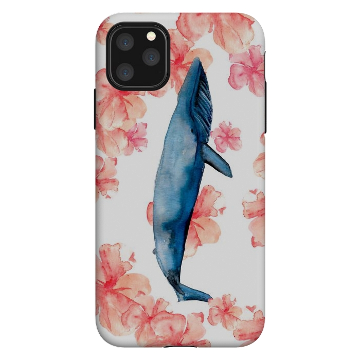 iPhone 11 Pro Max StrongFit Floral Sea by Amaya Brydon