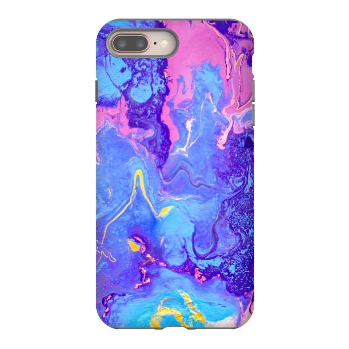 iPhone 7 plus StrongFit Colorful Modern Art by ArtsCase