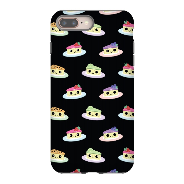 iPhone 7 plus StrongFit Cheesecake pattern by Laura Nagel