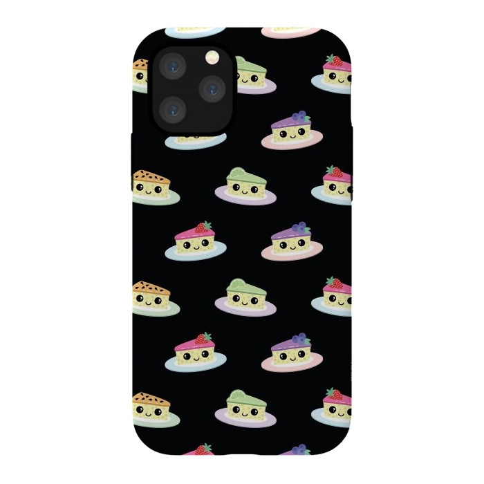 iPhone 11 Pro StrongFit Cheesecake pattern by Laura Nagel