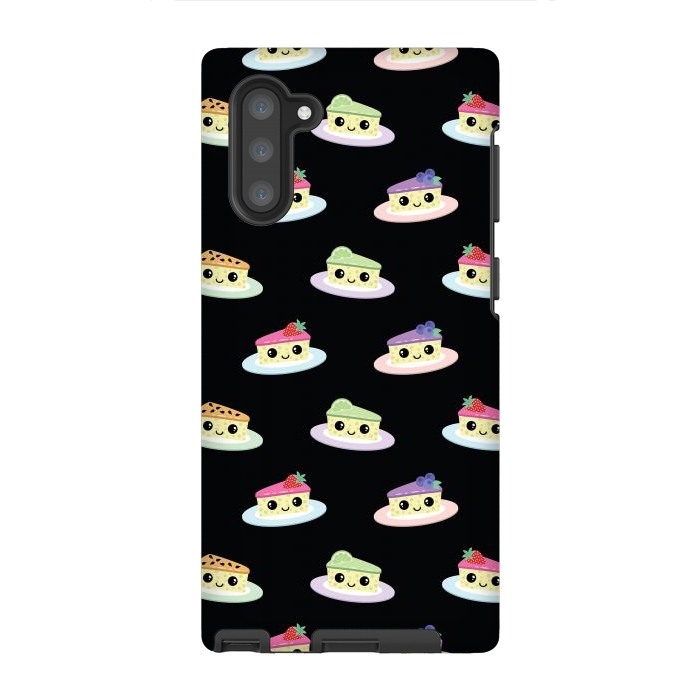 Galaxy Note 10 StrongFit Cheesecake pattern by Laura Nagel