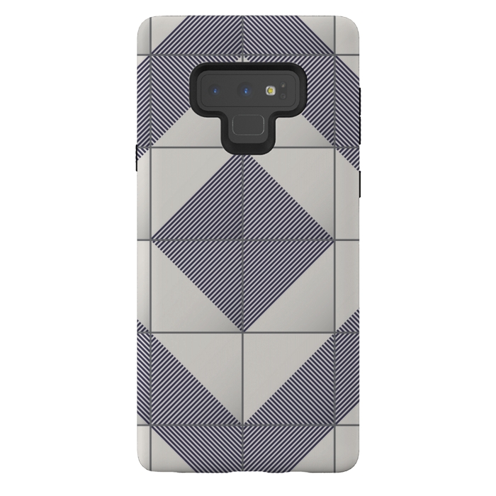 Galaxy Note 9 StrongFit diamond blocks pattern by MALLIKA