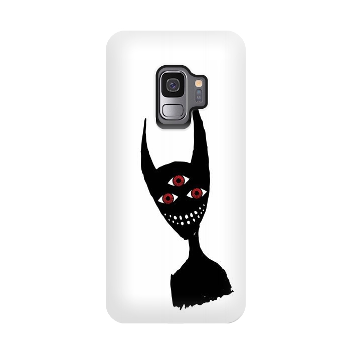 Galaxy S9 StrongFit Dark devil by Laura Nagel