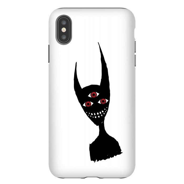 iPhone Xs Max StrongFit Dark devil by Laura Nagel