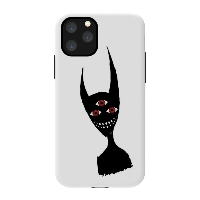 iPhone 11 Pro StrongFit Dark devil by Laura Nagel