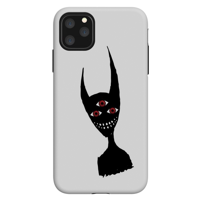 iPhone 11 Pro Max StrongFit Dark devil by Laura Nagel