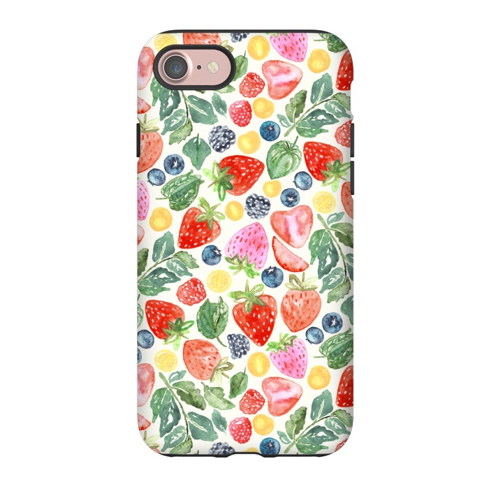 iPhone 7 StrongFit Summer Berries by Tigatiga