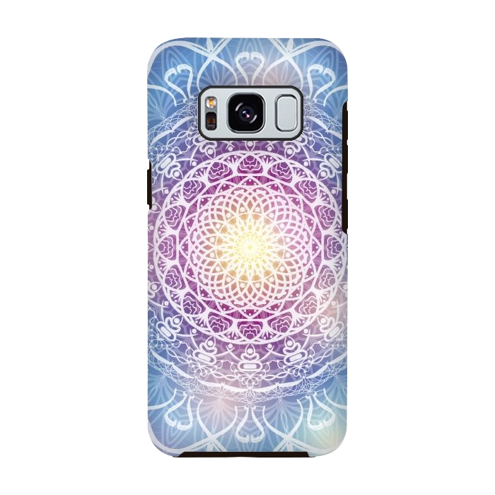Galaxy S8 StrongFit Abstract Mandala Design by ArtsCase