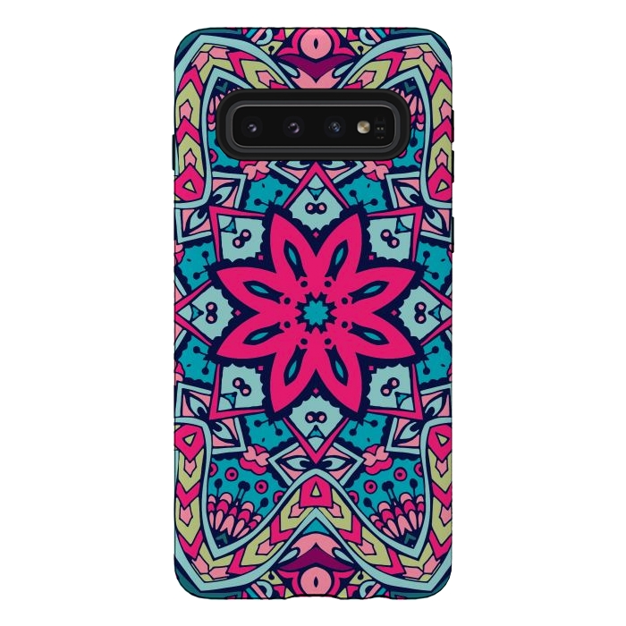 Galaxy S10 StrongFit Mandala Pattern VIII by ArtsCase