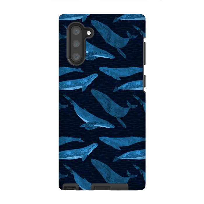Galaxy Note 10 StrongFit Whales in the Deep by Noonday Design