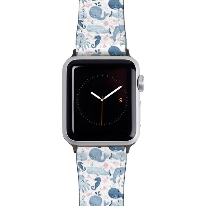 Watch 38mm / 40mm Strap PU leather Ocean Friends by Noonday Design