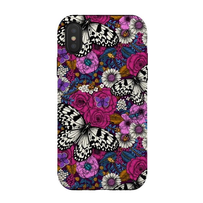 iPhone Xs / X StrongFit A colorful garden II by Katerina Kirilova