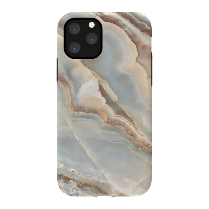 iPhone 11 Pro StrongFit Onyx Marble Design by ArtsCase