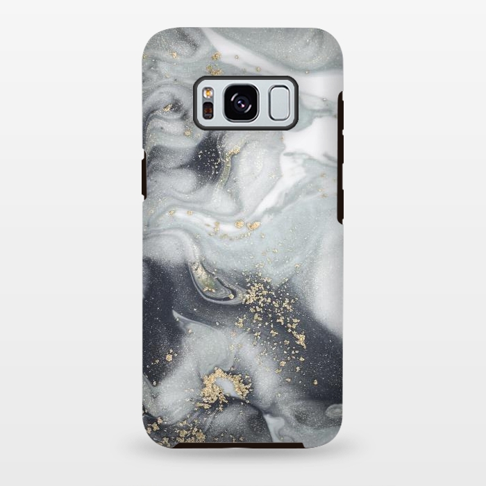 Galaxy S8 plus StrongFit Style Incorporates the Swirls of Marble by ArtsCase