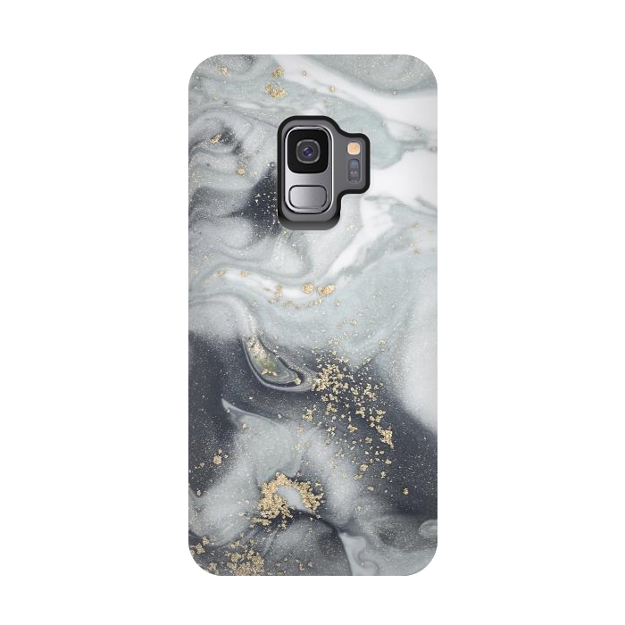 Galaxy S9 StrongFit Style Incorporates the Swirls of Marble by ArtsCase
