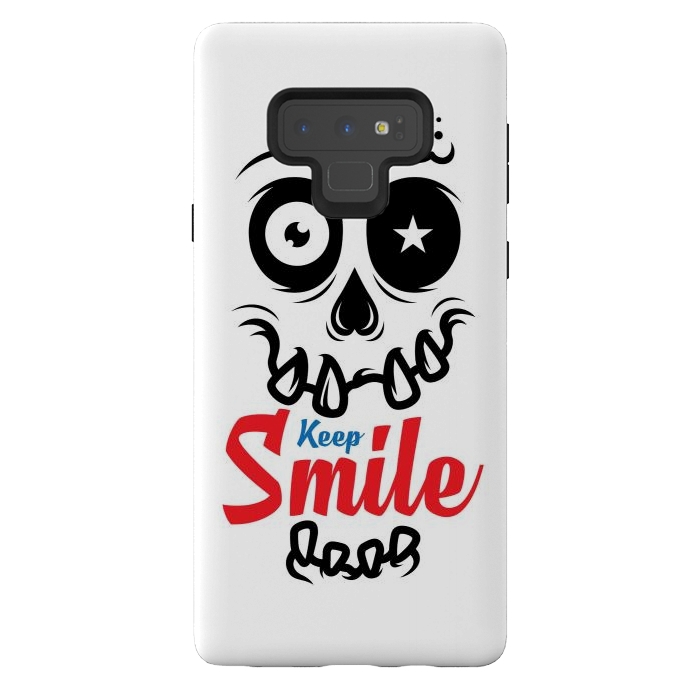 Galaxy Note 9 StrongFit Keep Smile by Afif Quilimo