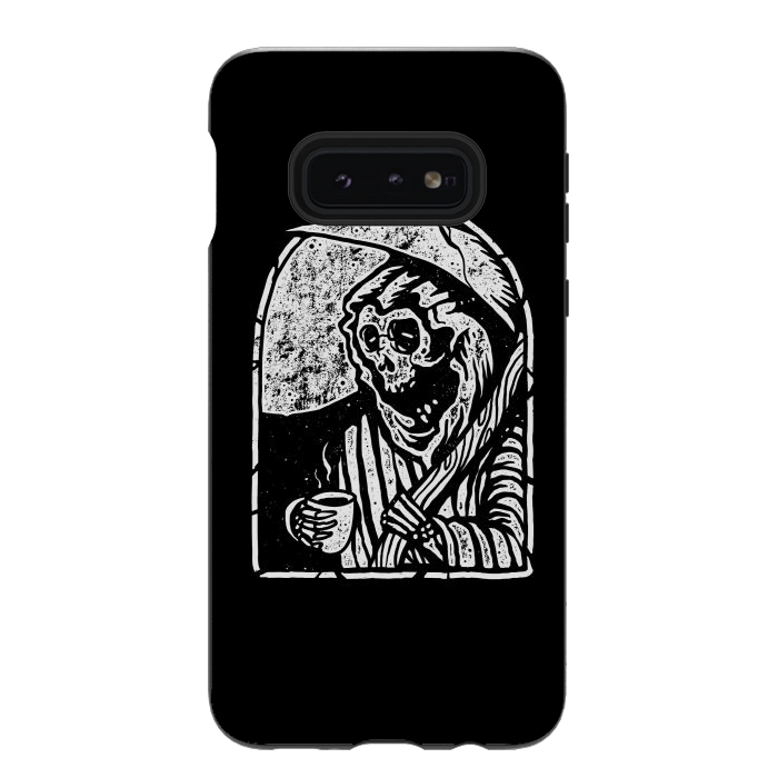 Galaxy S10e StrongFit Death Before Decaf 2 by Afif Quilimo