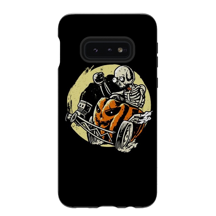 Galaxy S10e StrongFit Halloracerween by Afif Quilimo