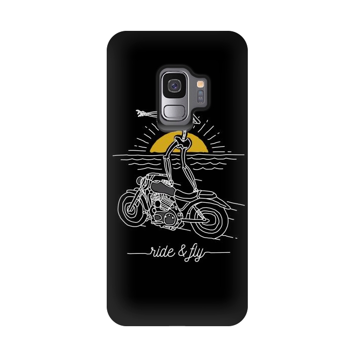 Galaxy S9 StrongFit Ride and Fly by Afif Quilimo